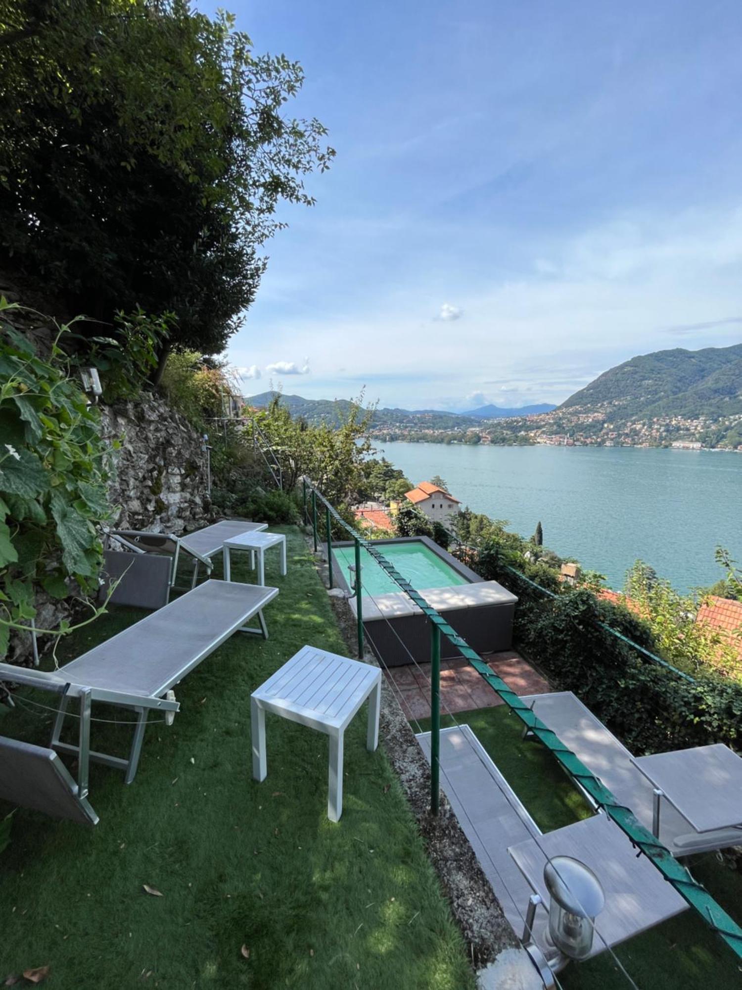 Villa Como, Jacuzzi Spa And Private Pool Blevio Eksteriør bilde